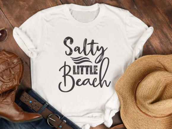 Bring Coastal Charm to Your Designs with Salty Little Beach SVG
