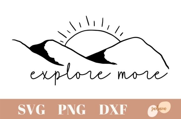 Explore More Mountains Design: A Graphic for Every Adventure