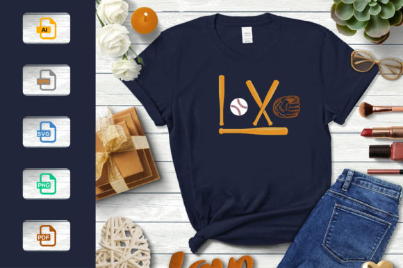 Game Day Graphics: Baseball T-Shirt Design SVG EPS