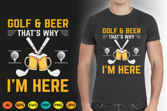 Golf, Beer, and Good Times: The Perfect T-Shirt Graphic
