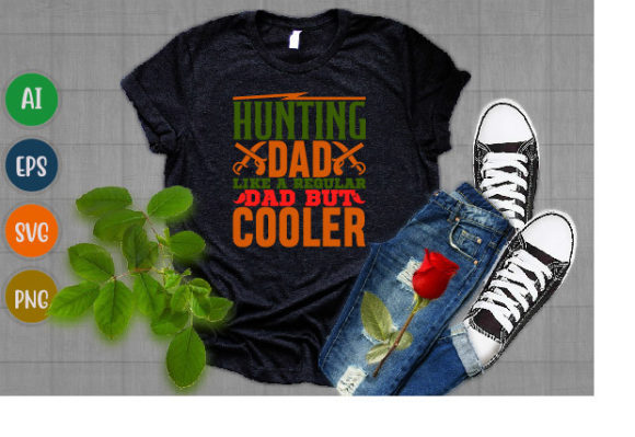 Hunting Dad Graphic T Shirt: More Than Just a Design
