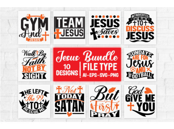 Jesus Graphic Design: Faith-Driven SVG & Vector Assets