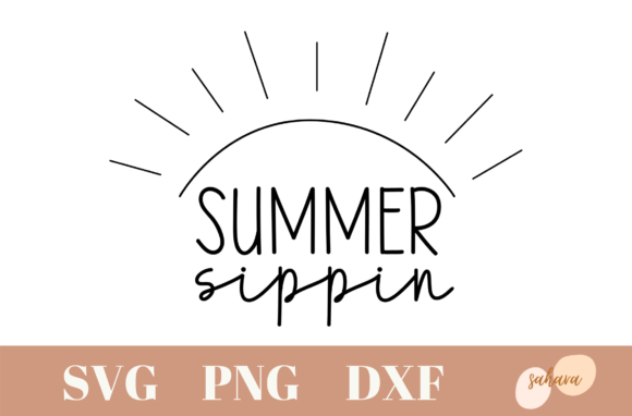 Summer Sippin Summertime Design Graphic: A Designer's Guide