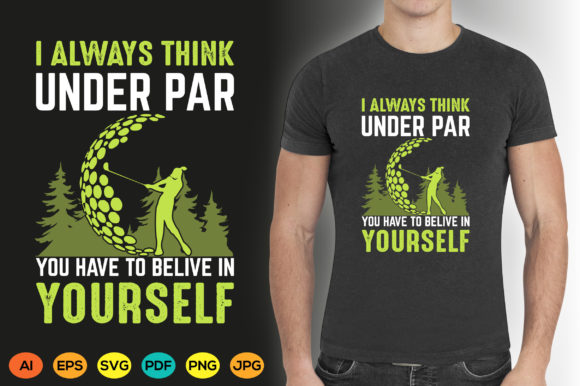 Swing into Style: Mastering the Golf T-shirt Design Graphic Svg