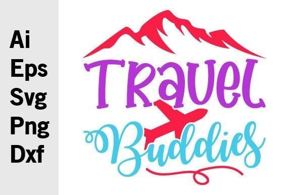 Travel Buddies, Summer Day Graphic Svg: Unleash Your Creative Journey